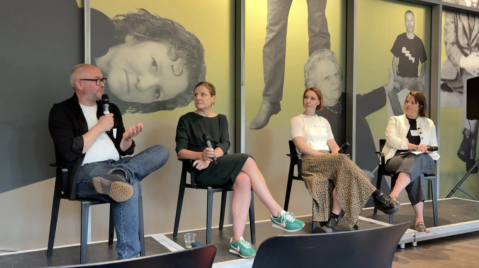 Sustainable Spaces panel discussion with David Chenery, Chantelle Nicholson and Michelle Pollard-Smith at Tate Modern