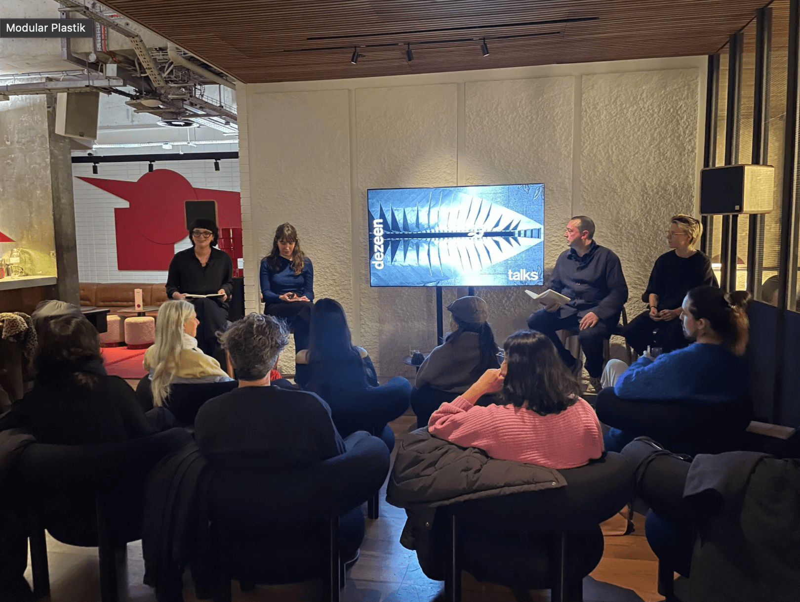 Dezeen Talks: Sustainable Changemakers panel discussion at One Hundred Shoreditch, London